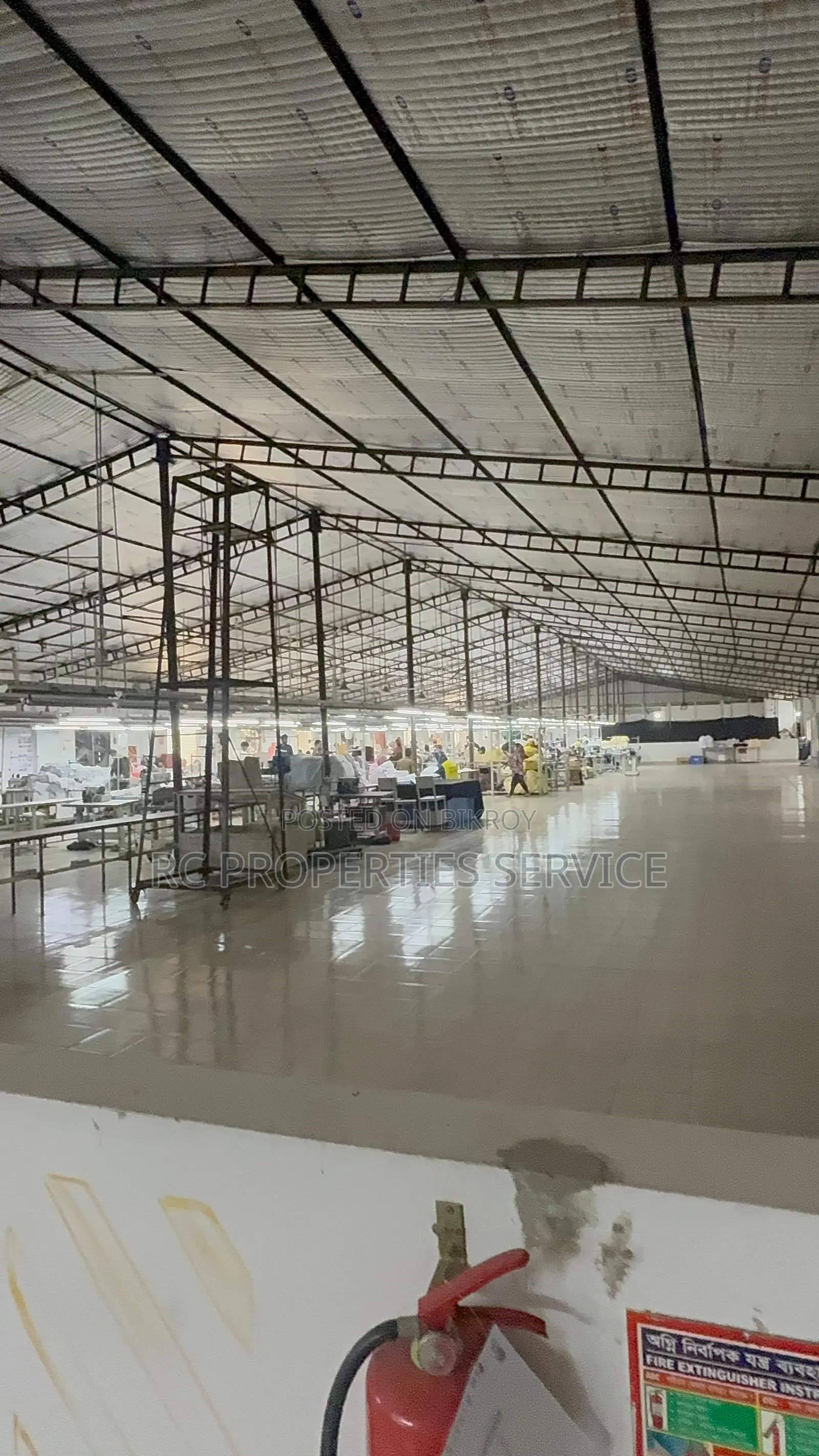 35000sft nice industrial shed Rent in Ashulia in Savar