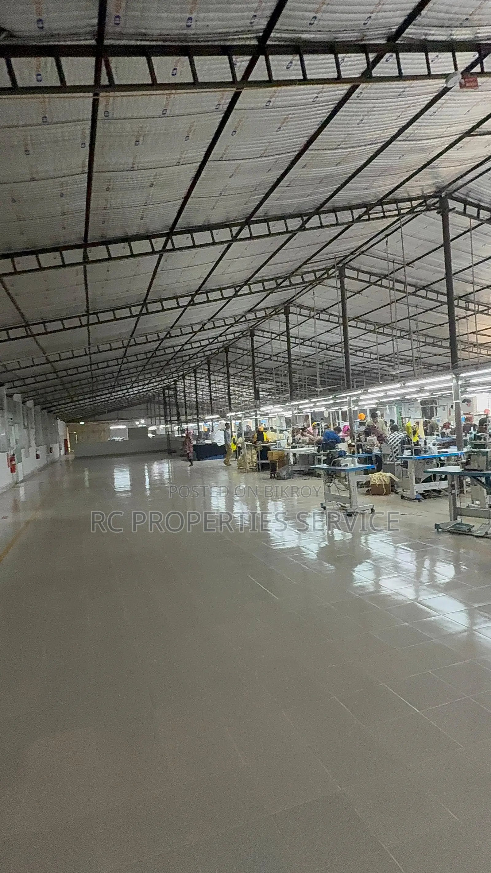 35000sft nice industrial shed Rent in Ashulia in Savar
