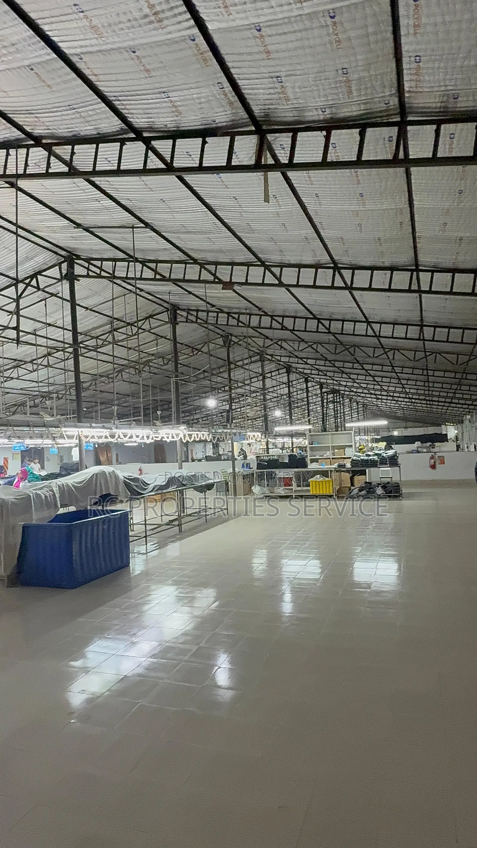 35000sft nice industrial shed Rent in Ashulia in Savar