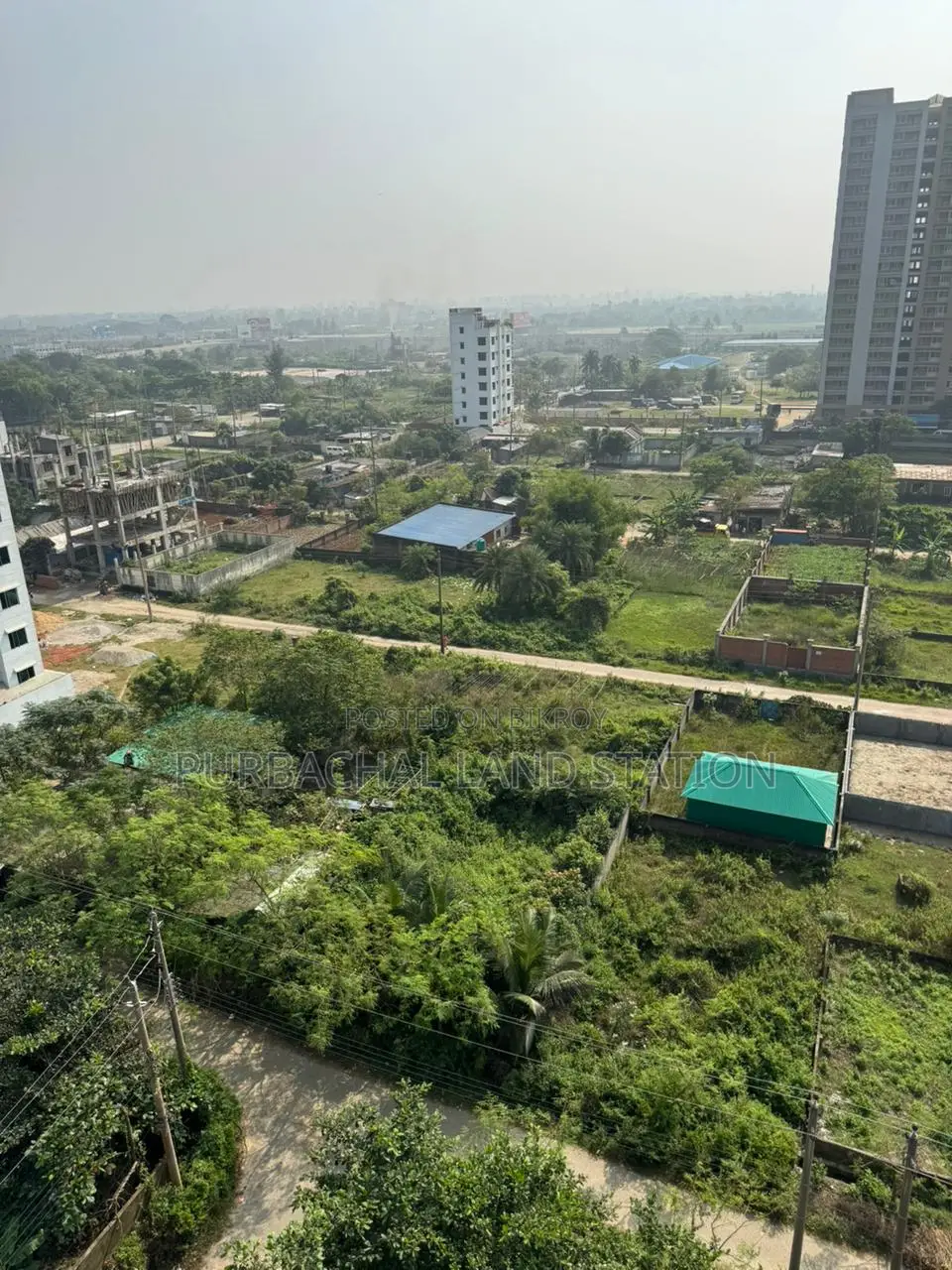 Near 300 ft road sector:13,urgent 3 katha plot sale Purbachal. in Purbachal