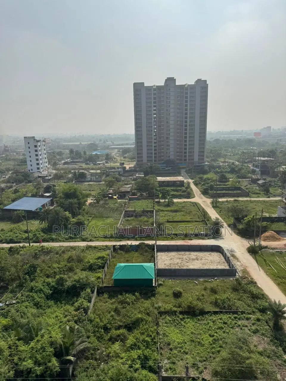 Near 300 ft road sector:13,urgent 3 katha plot sale Purbachal. in Purbachal