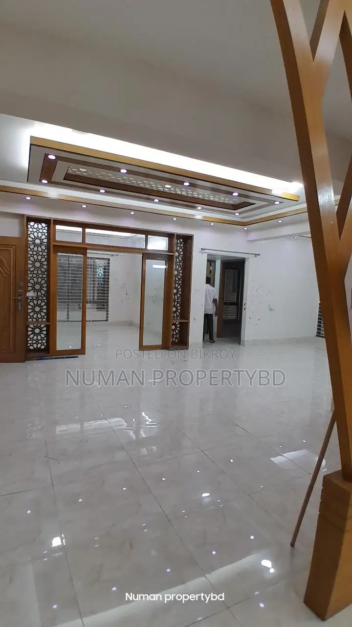 2100 sq ft 3-bedroom Full Interior Design New Luxury Semi Furnished Flat Rent in Basundhara