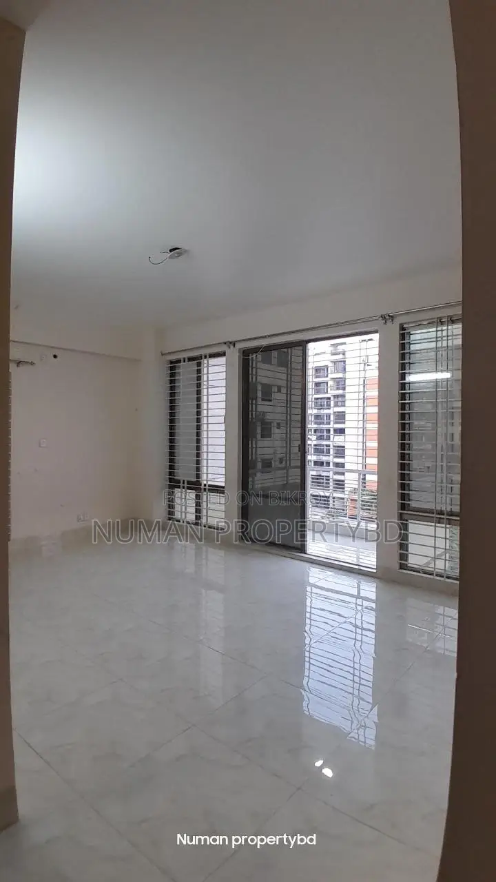 2100 sq ft 3-bedroom Full Interior Design New Luxury Semi Furnished Flat Rent in Basundhara