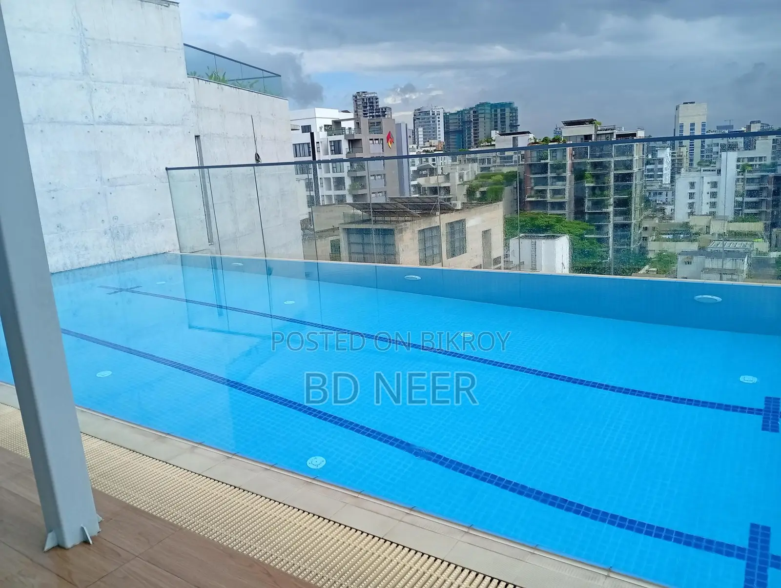 New Building Gym Swimming 3500 Sq Ft Flat Sale in Gulshan-2 North in Gulshan
