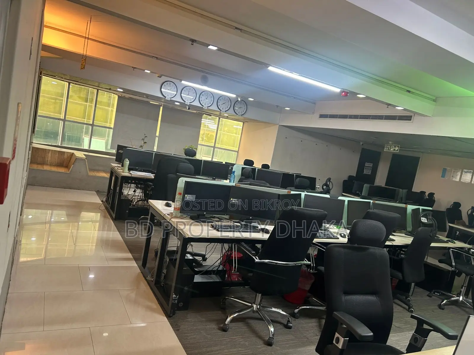 5820 Sqft Open Fully Furnished Commercial Space for Rent in Gulshan in Gulshan
