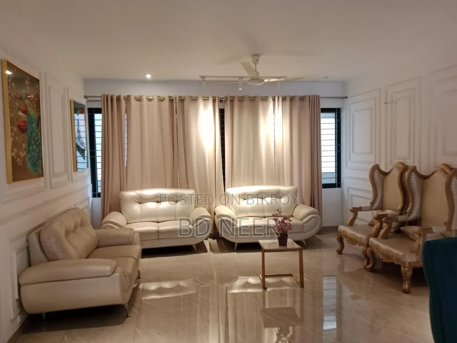 Gorgeous looking fully furnish 4 Bed room apt rent in banani in Banani