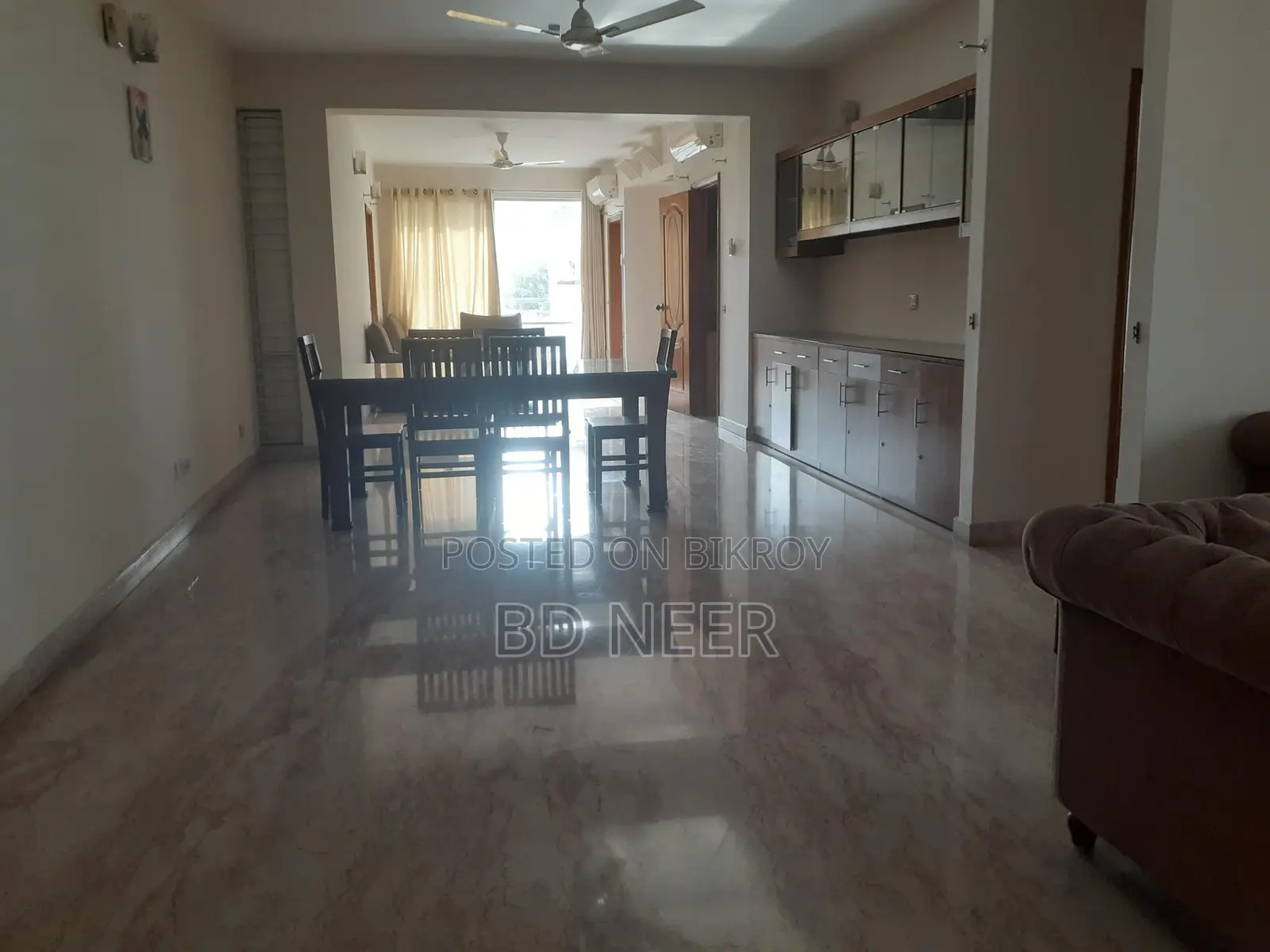 2600 SqFt 10th Floor Nice 3 Bedroom Flat Rent in Gulshan-2 in Gulshan