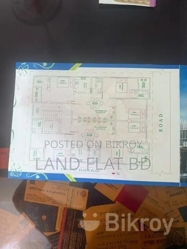 Nobodoy Housing @ New Flat For Sale 2100 Sft Road Side in Mohammadpur