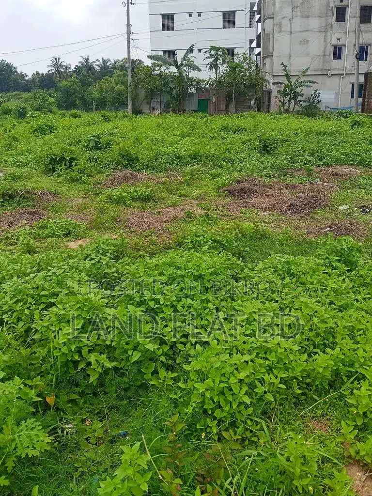 Ati Bazar, 24 decimals of land for sale, ready for immediate construction in Keraniganj