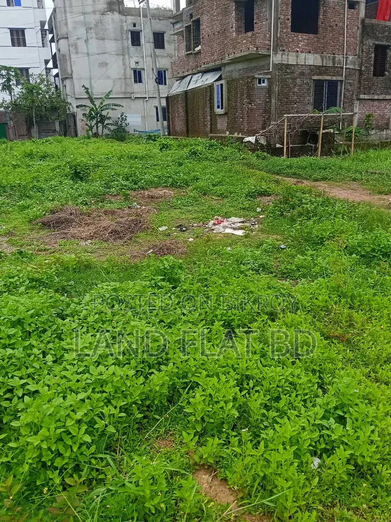 Ati Bazar, 24 decimals of land for sale, ready for immediate construction in Keraniganj