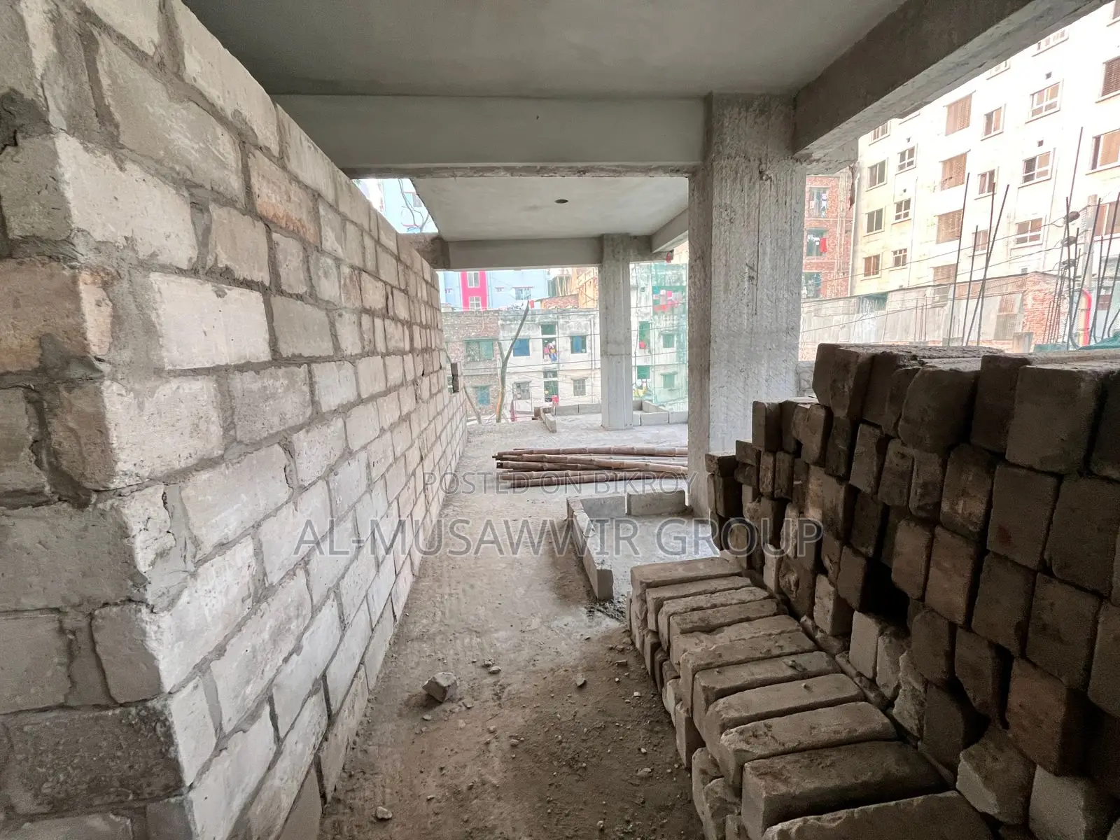 Flat with Secure and 24/7 CCTV Facilities in Mirpur