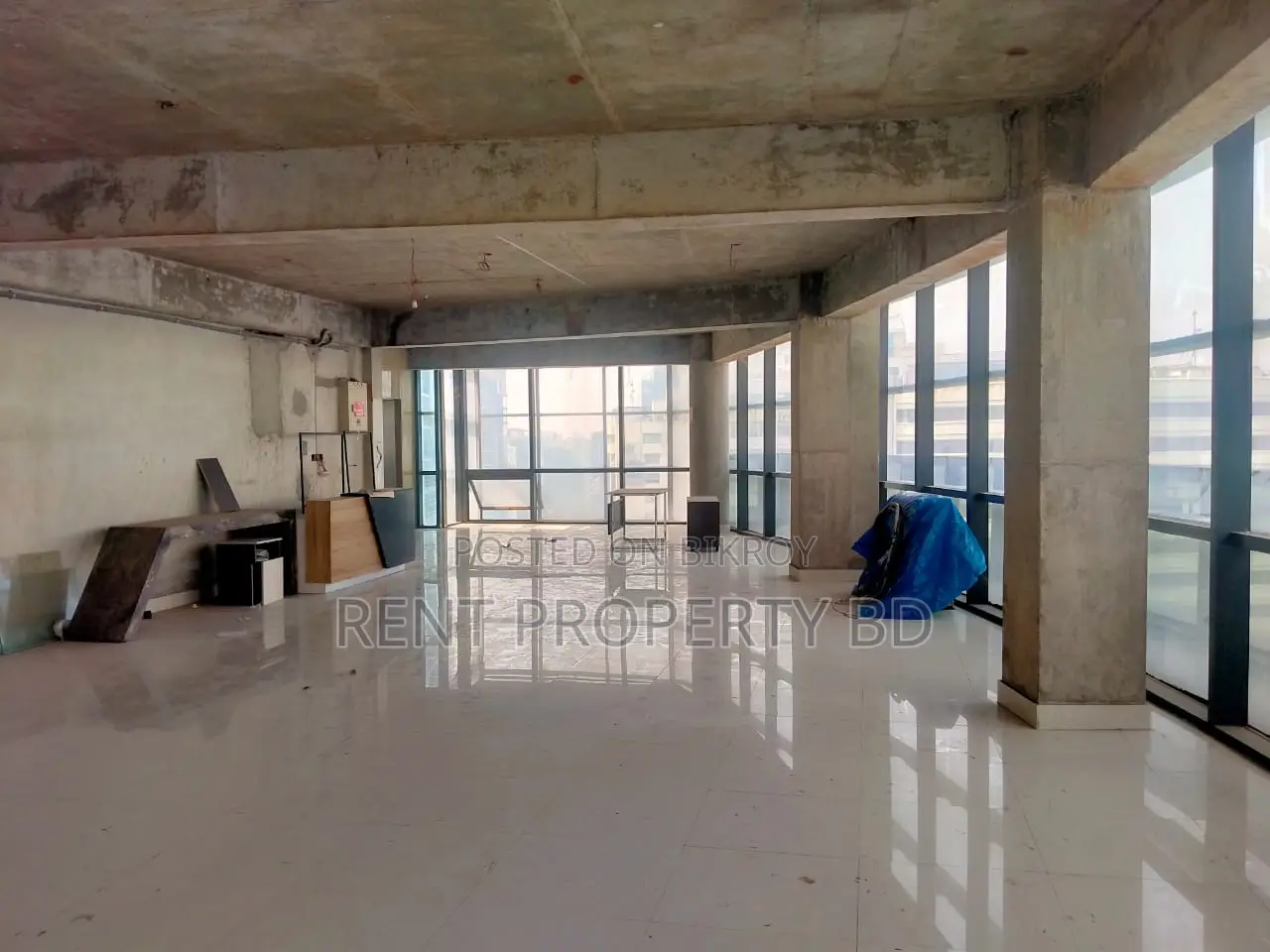 3720 sft commercial open office space rent in gulshan in Gulshan