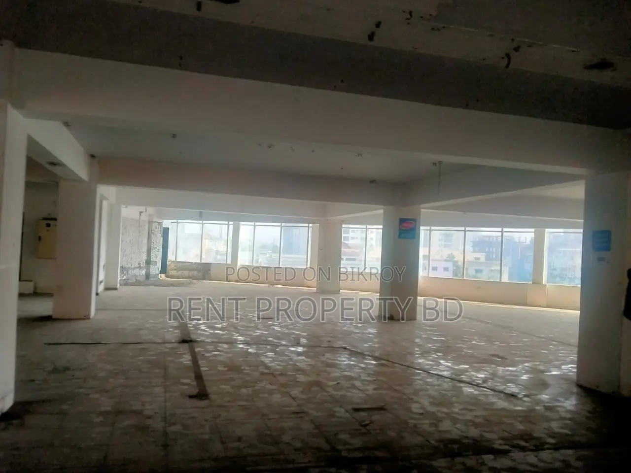 9500 sft commercial open office rent in gulshan in Gulshan