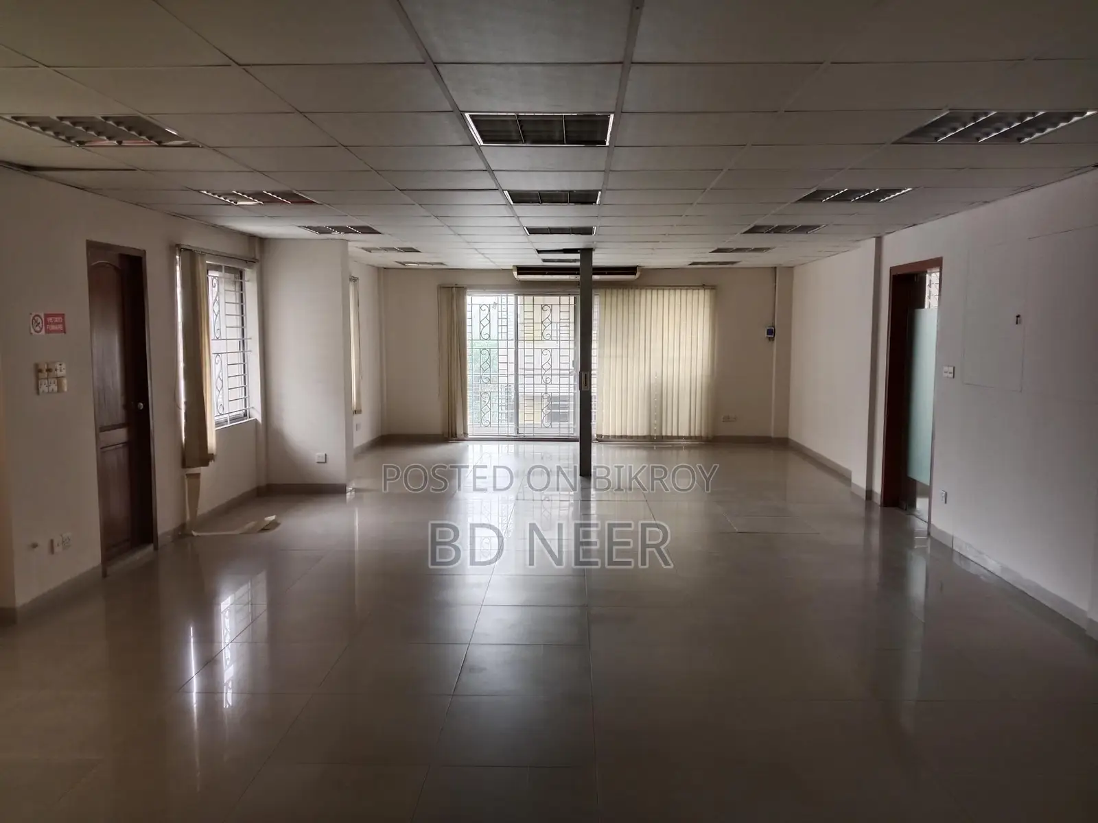 5000 sft office open space rent in Gulshan 2 in Gulshan