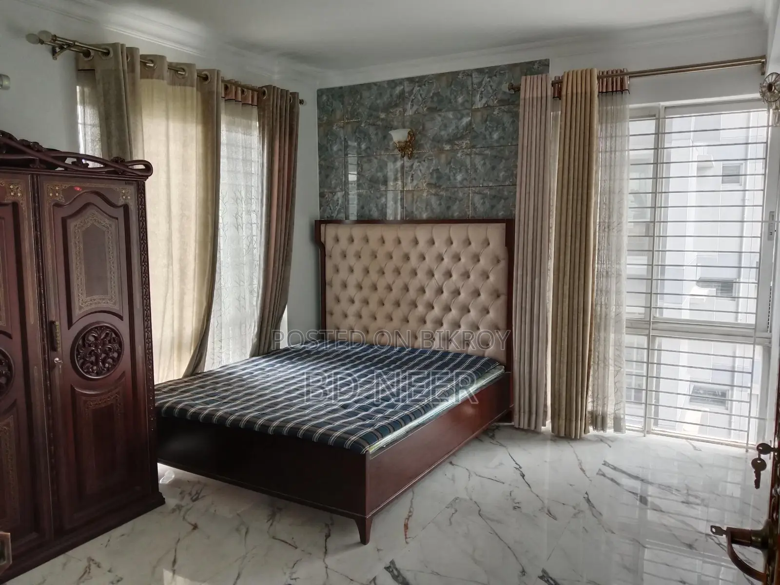 looking so pretty semi furnish 4 Bed room apt available in banani North in Banani