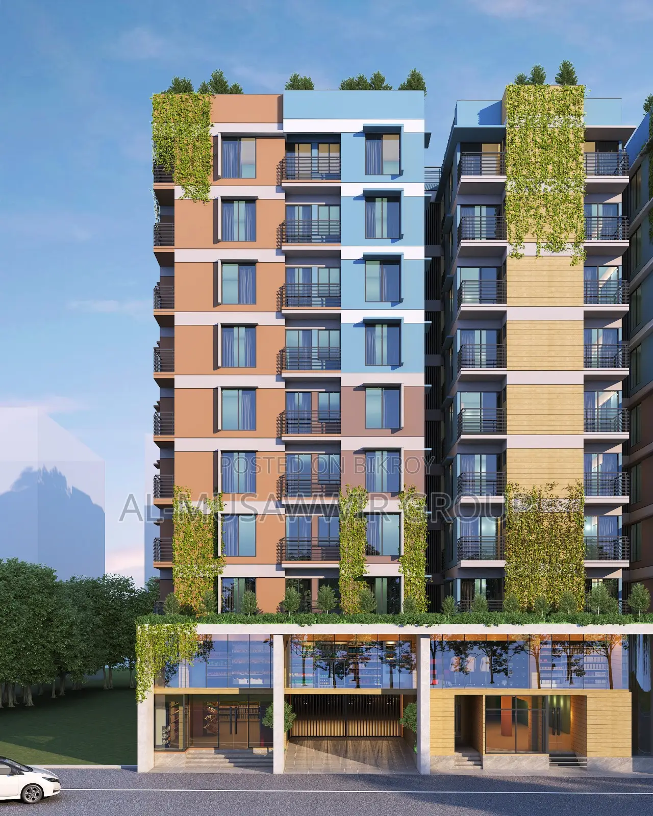 Modern Flat Project with Advanced Connectivity and Civic Amenities in Tongi