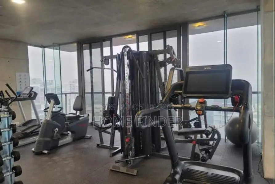 4000 Sqft Semi Furnished Swimming Pool Gym Flat Rent in Gulshan 2 in Gulshan