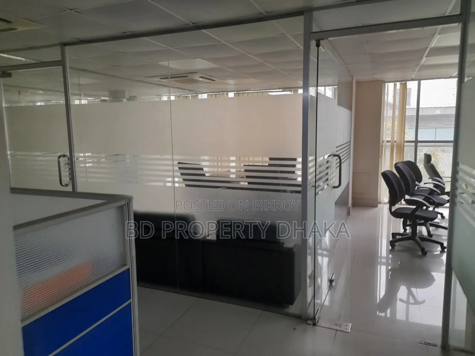 5500 Sqft nice open Commercial property rent in Gulshan Avenue in Gulshan