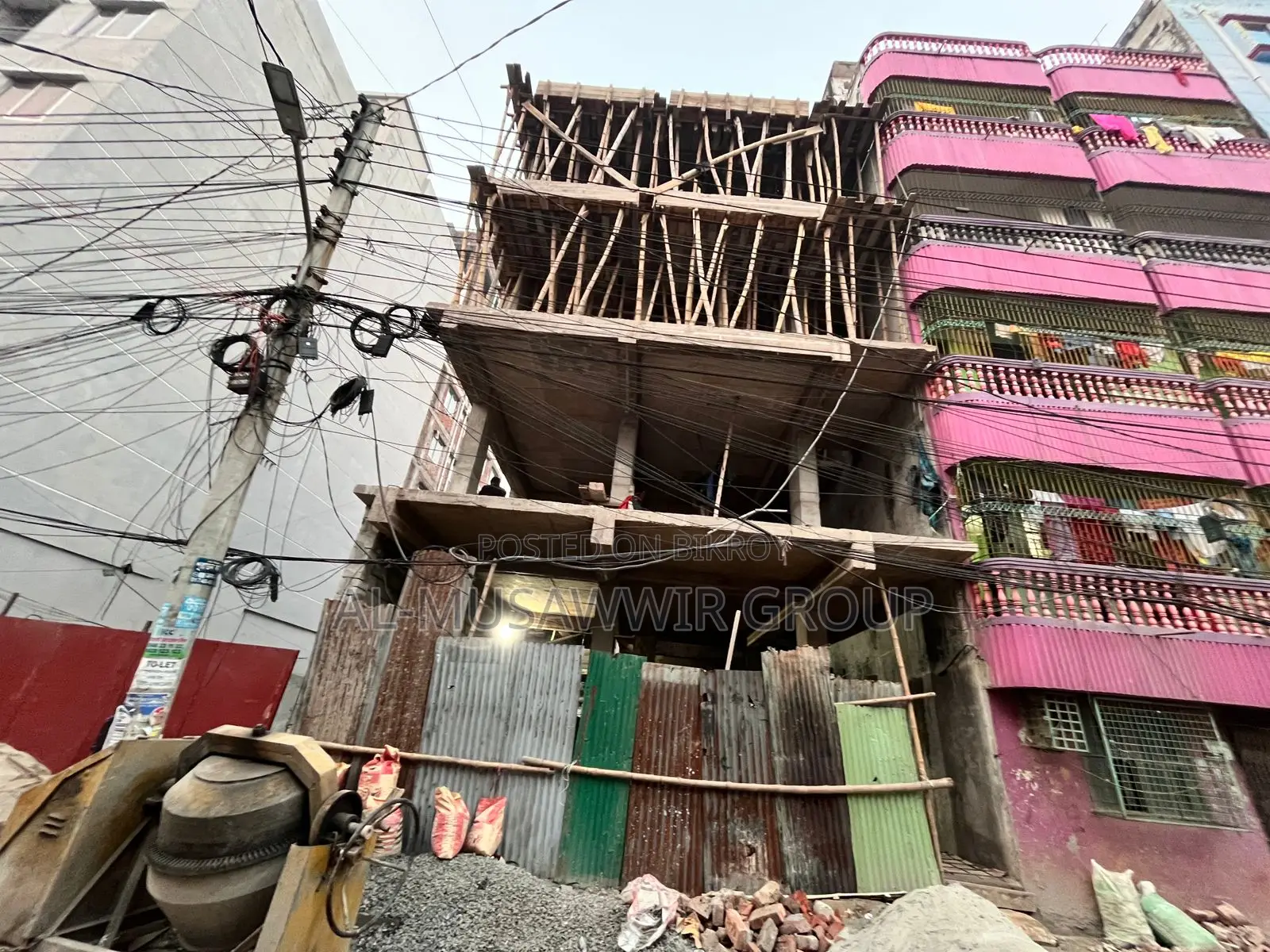 Flats for sale in an ongoing residential project in Mirpur