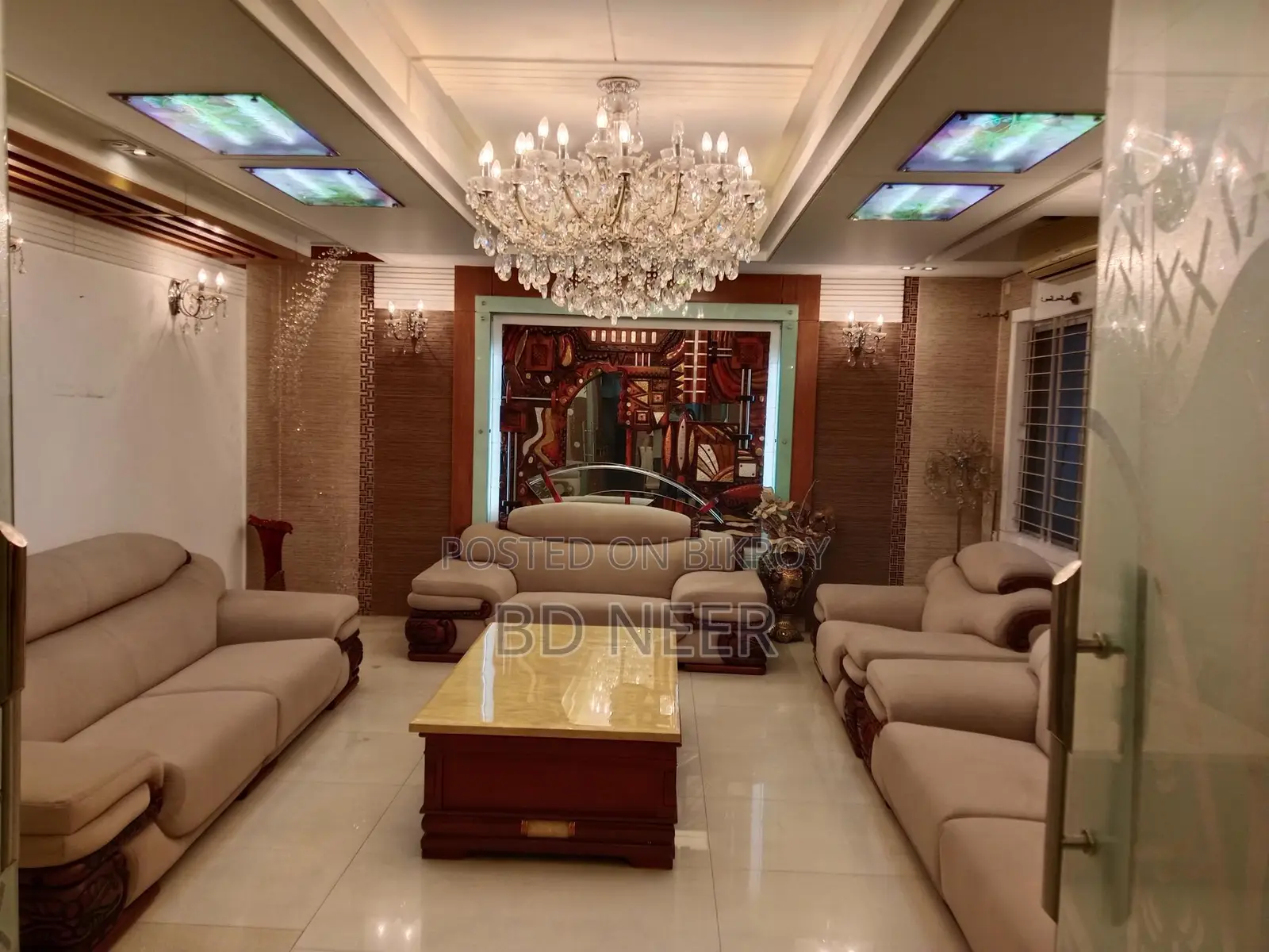 Luxury gym & pool fully furnished 4-bedroom apartment for rent in Gulshan 2 in Gulshan