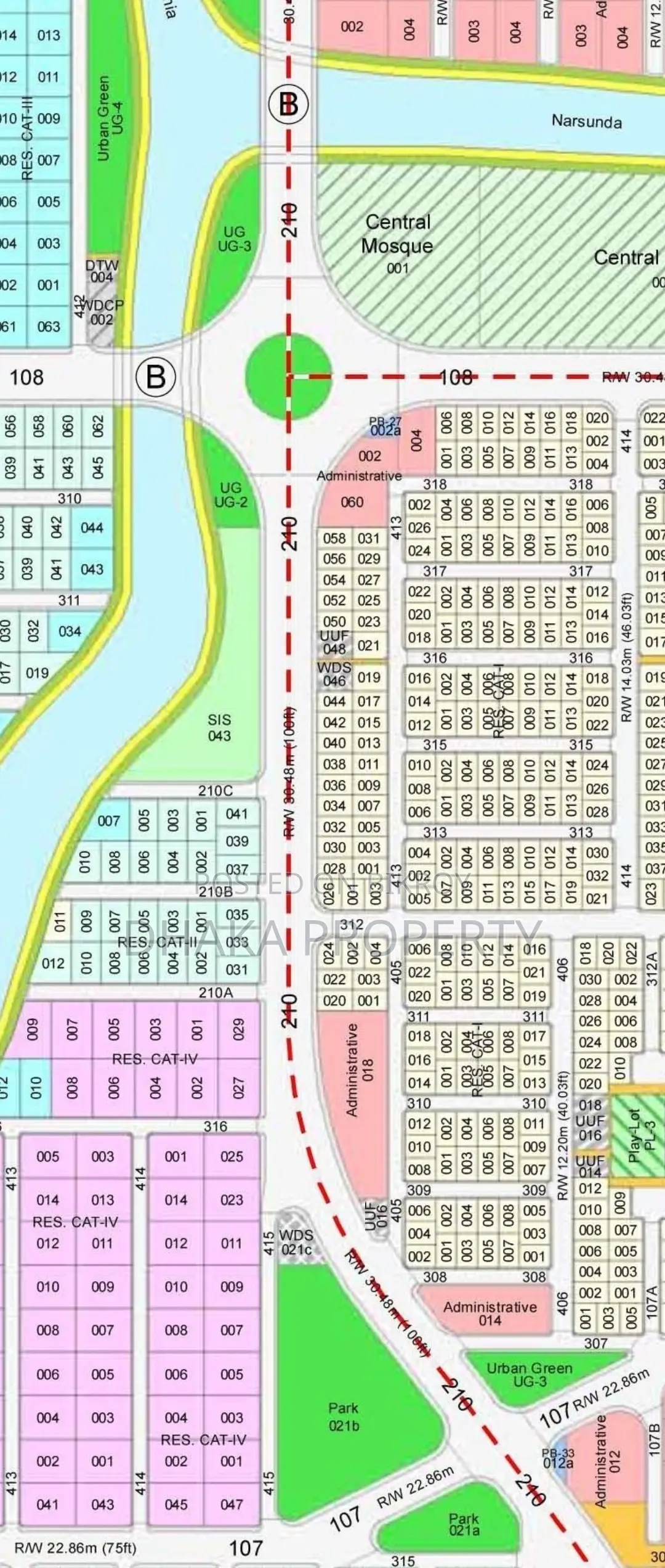 3 Katha Plot Sale at Sector-9 in Purbachal