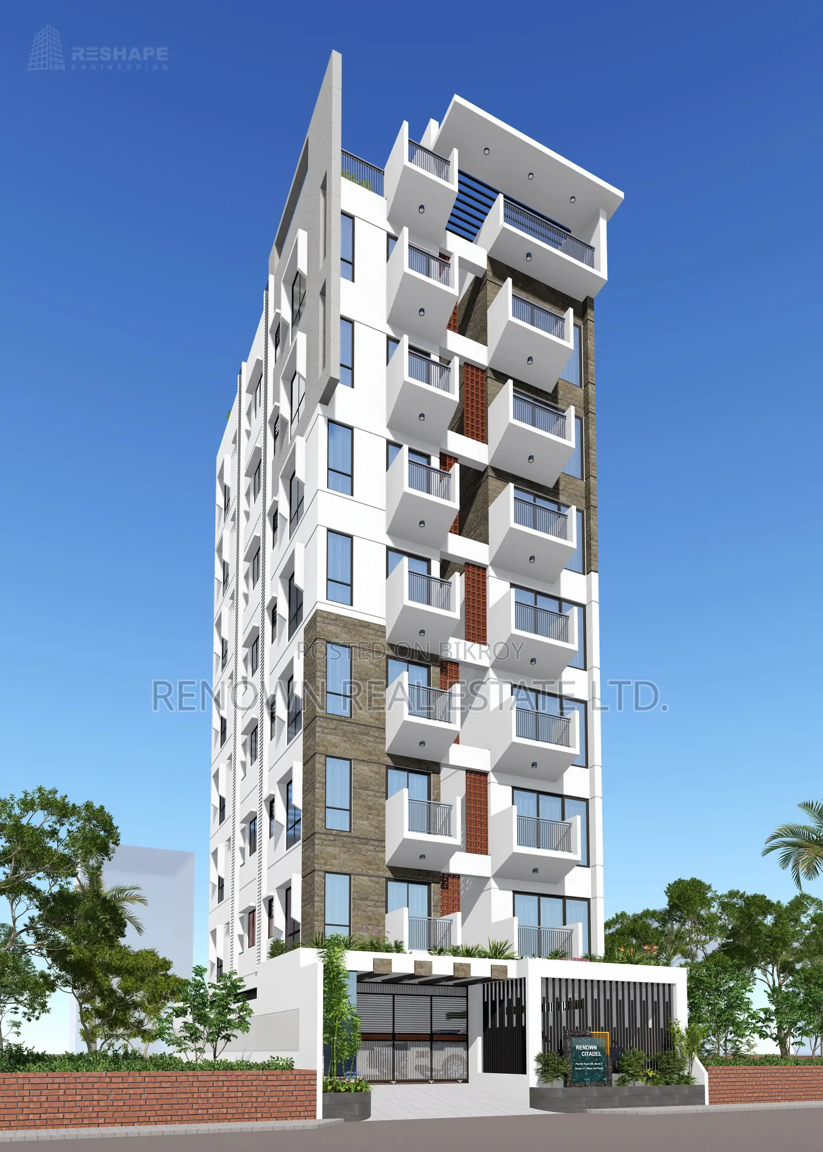 3-bedroom Apartment in Renown Real Estate, Uttara for Sale in Uttara
