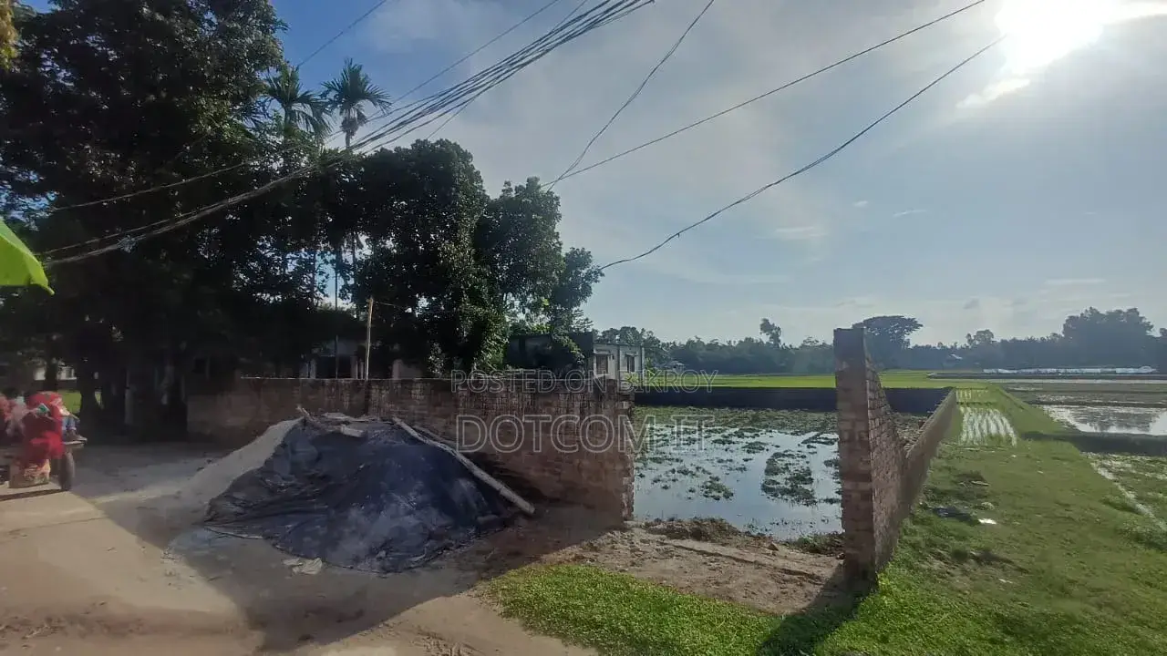 4 decimal land for sale with road access in Rangpur Sadar