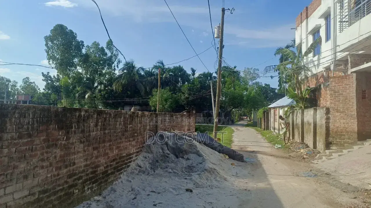 4 decimal land for sale with road access in Rangpur Sadar