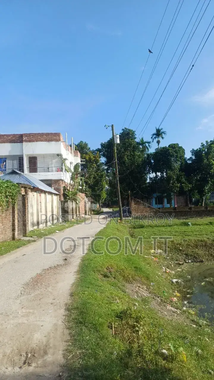4 decimal land for sale with road access in Rangpur Sadar