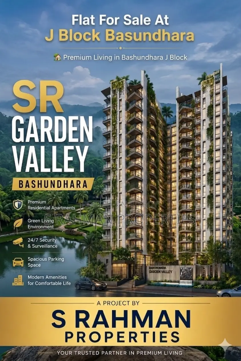 4-bedroom Apartment in S Rahman Properties, Basundhara for sale in Basundhara