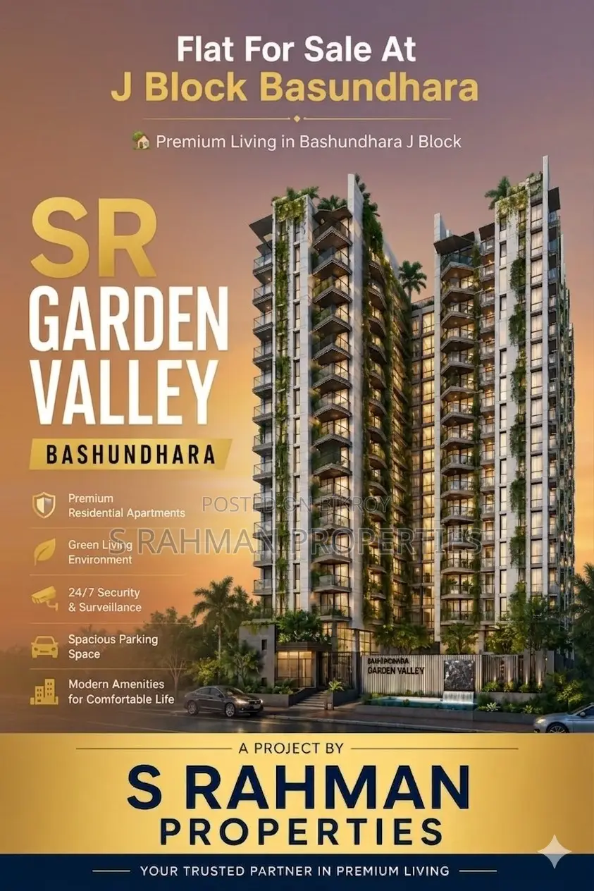 4-bedroom Apartment in S Rahman Properties, Basundhara for sale in Basundhara