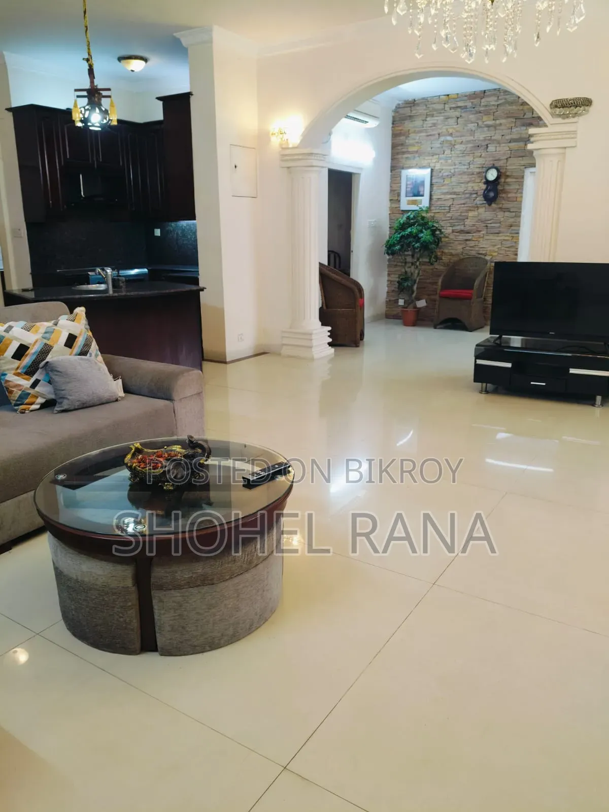 Furnished 3-bedroom Apartment in Rangs Roseland, Banani for sale in Banani