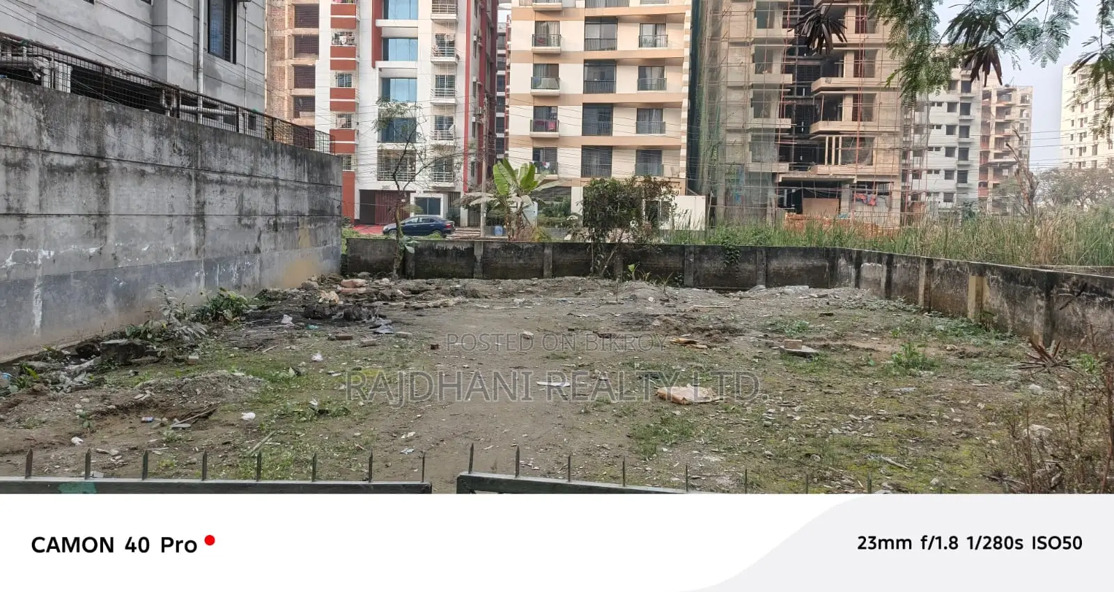5 Katha Ready Plot for Sale near J-Block 300-Feet Road. in Basundhara