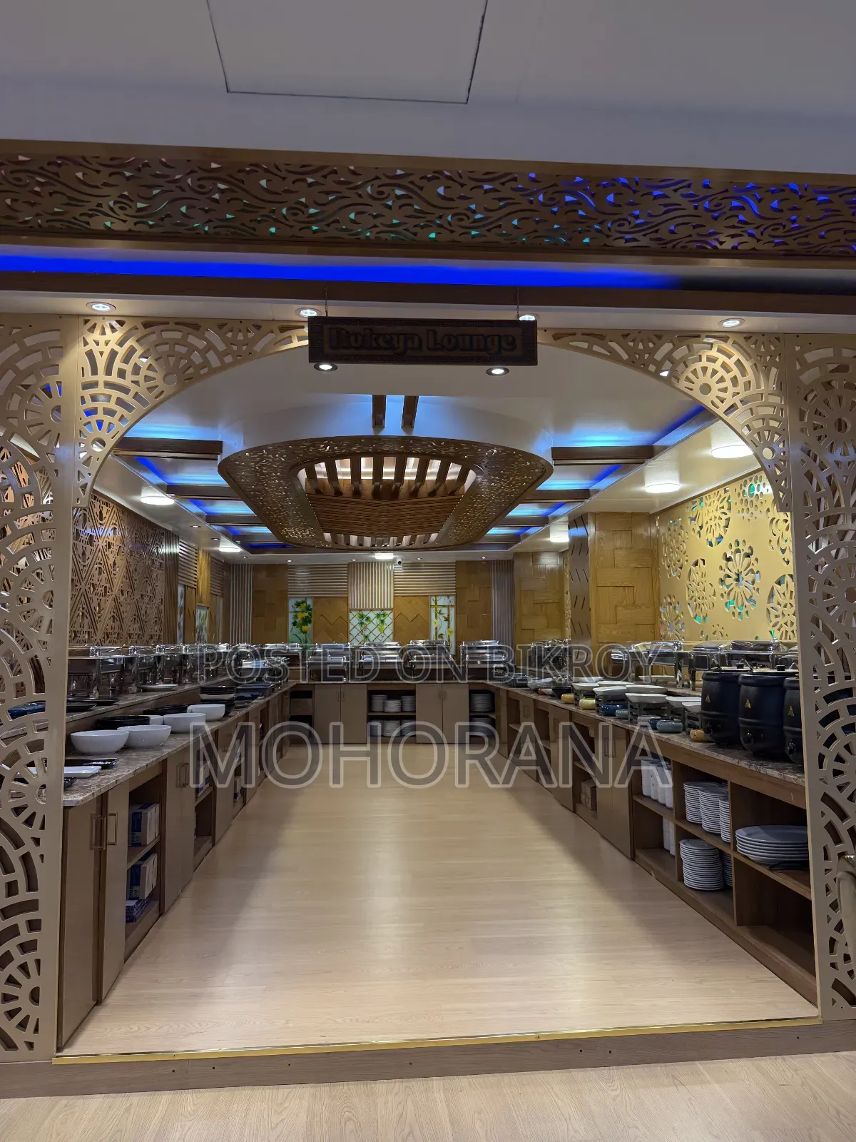 Five-Star Level Buffet Restaurant for Rent in Rampura