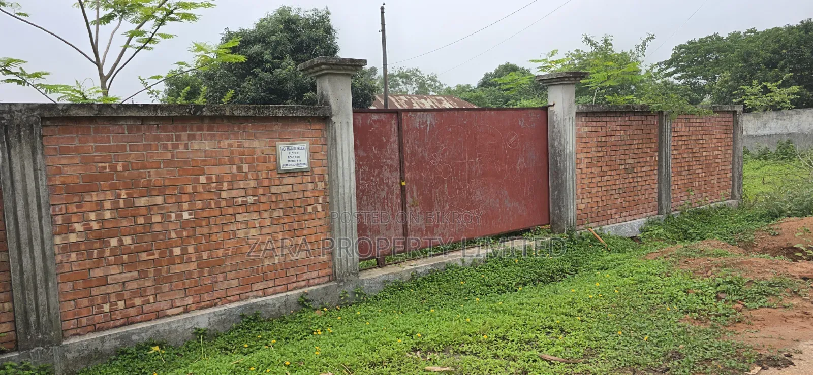 Boundary-walled east-facing 5 katha in Sector 15 in Purbachal