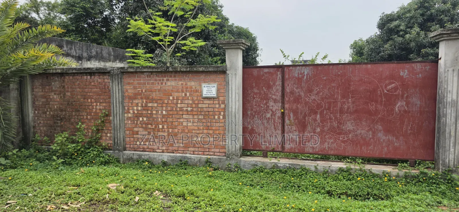 Boundary-walled east-facing 5 katha in Sector 15 in Purbachal