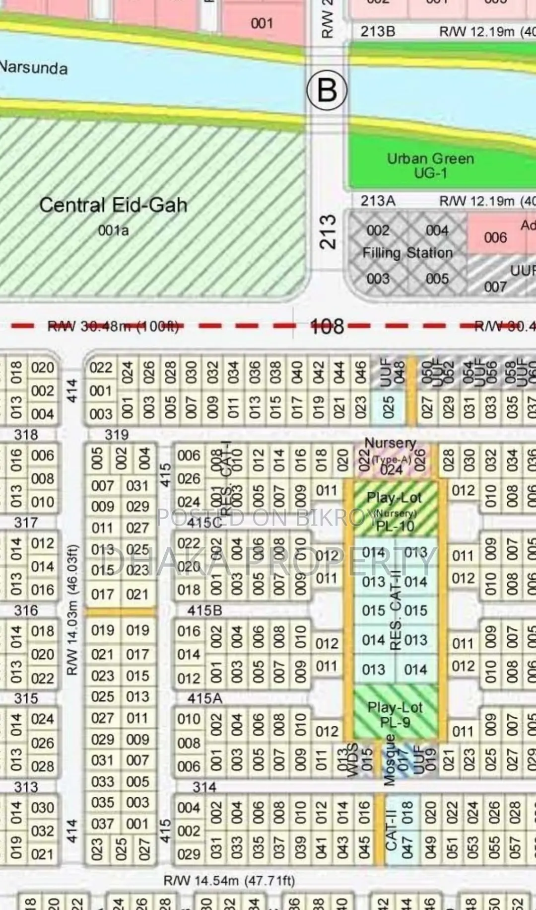 3 Katha East-Facing Plot Near Iconic Tower, Sector-9 in Purbachal