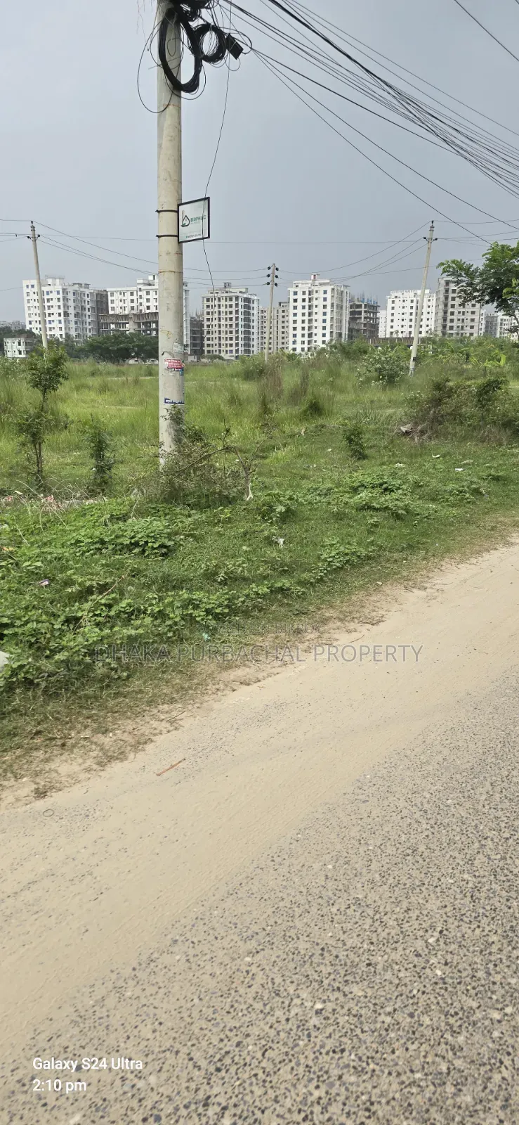 Bashundhara Block-L 10 Katha Plot for Sale Near Commercial Area on 60' Road in Basundhara