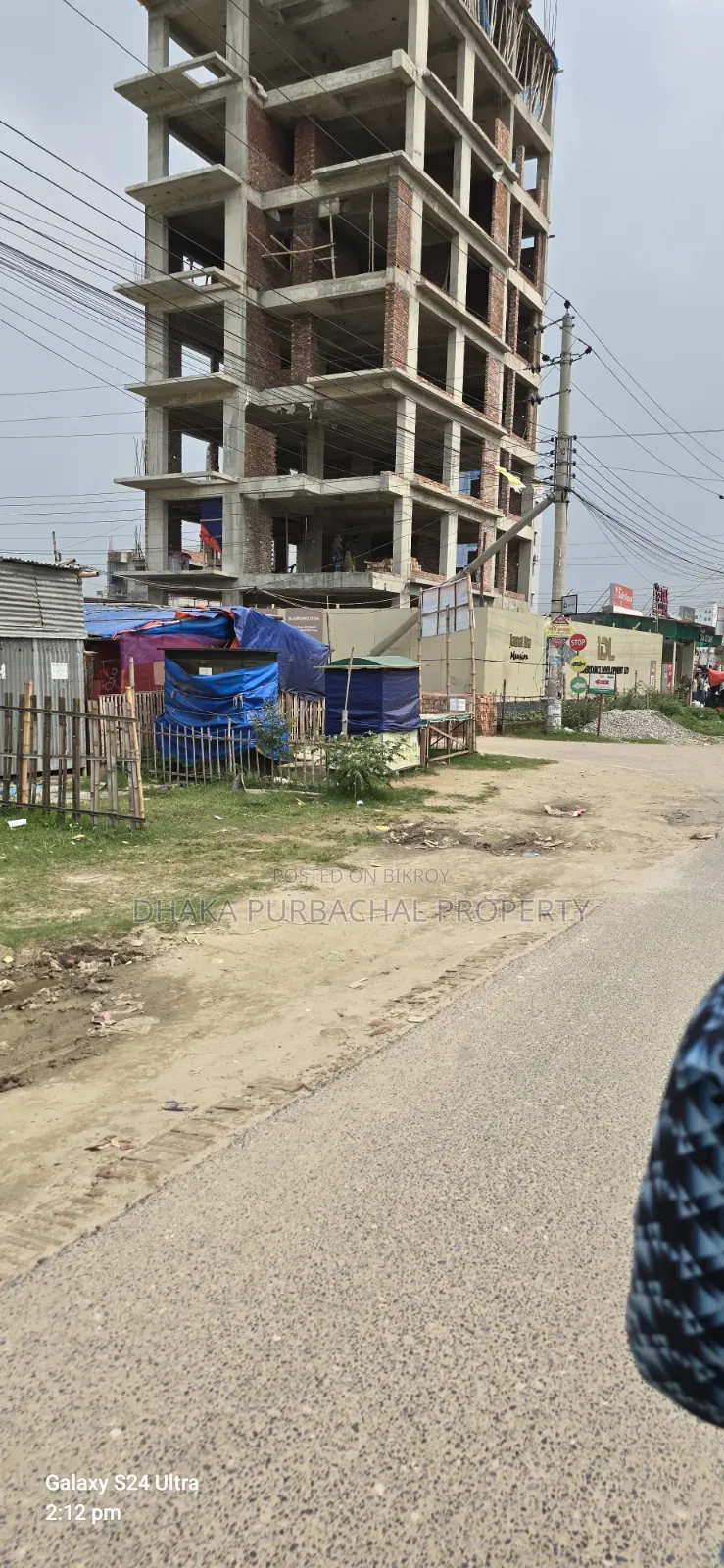10 Katha Plot for Sale Next to Bashundhara N-Block Hospital in Basundhara