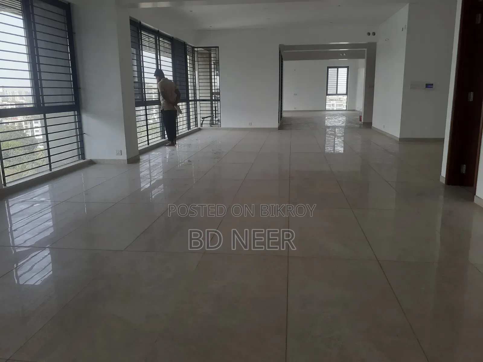 Commercial 6100 SQFT Open Office Space Rent in Gulshan Avenue in Gulshan