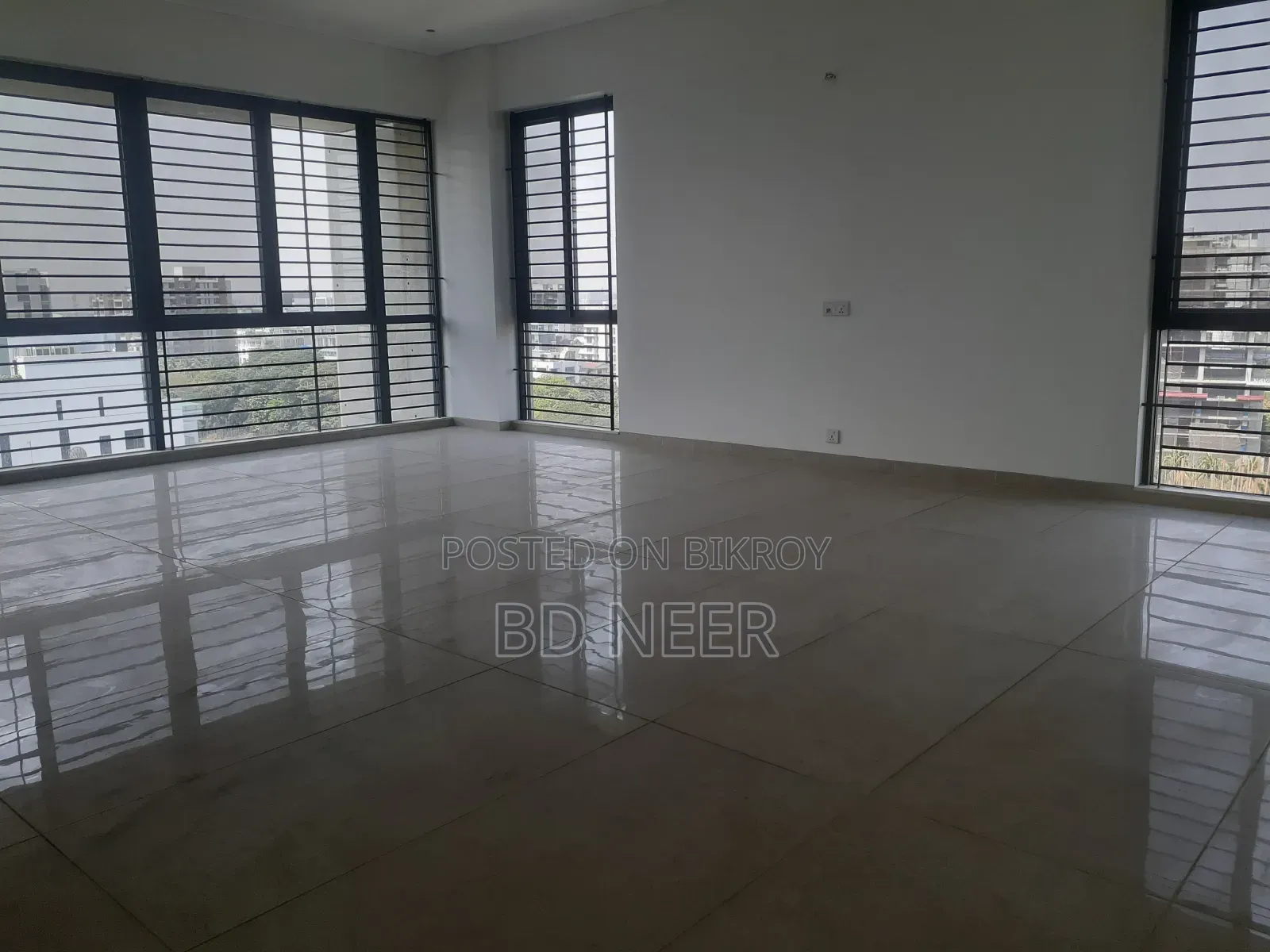 Commercial 6100 SQFT Open Office Space Rent in Gulshan Avenue in Gulshan