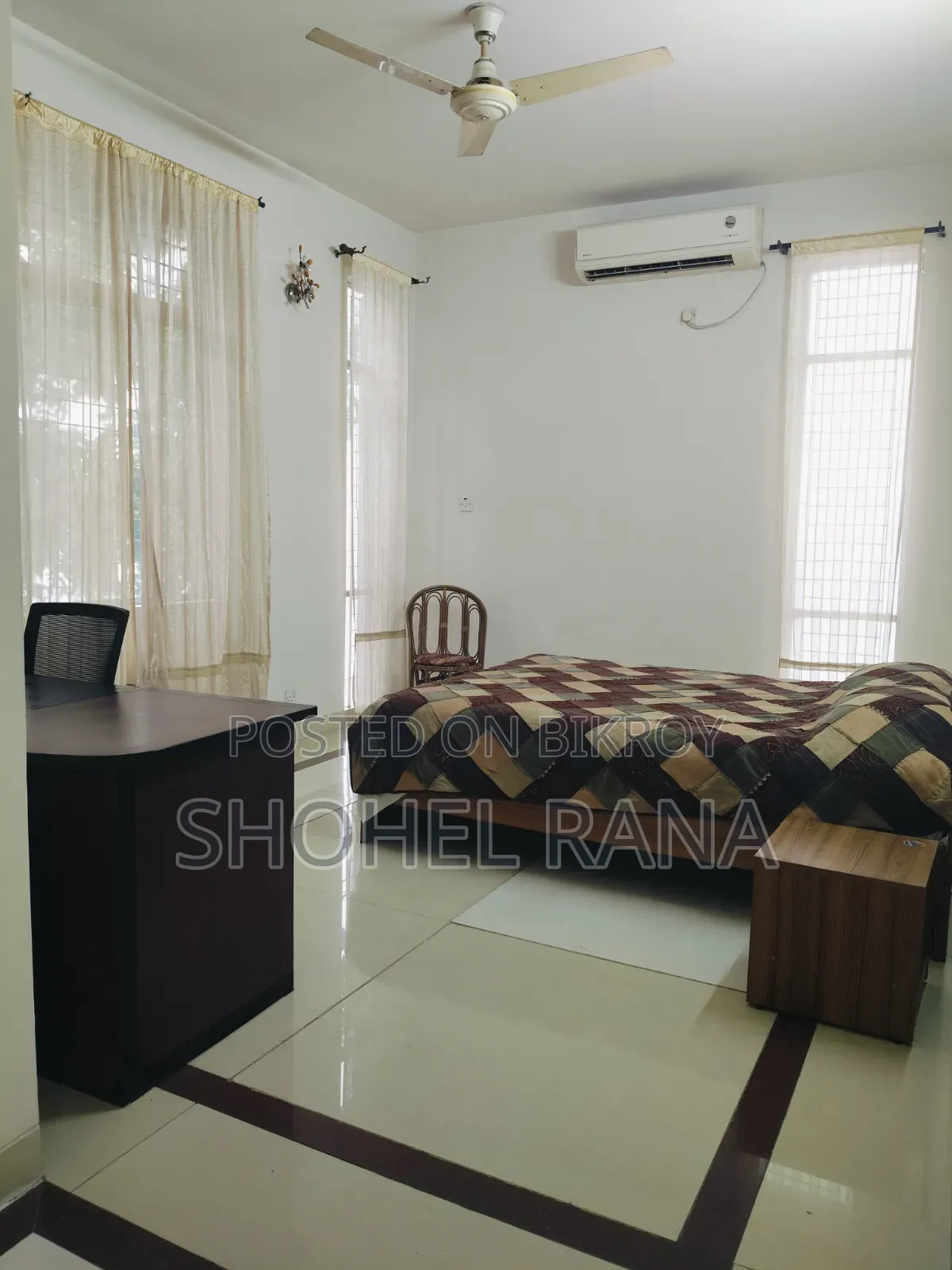 Furnished 3-bedroom Apartment in Rangs Roseland, Banani for sale in Banani
