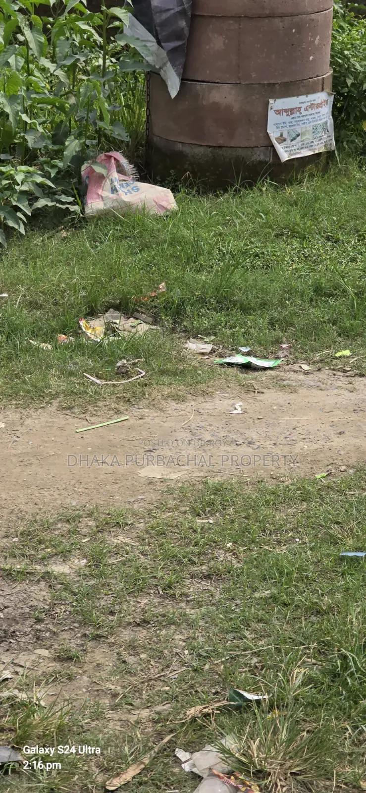Purbachal Sector-24, Business Category 54 30' Corner Plot for Sale in Purbachal
