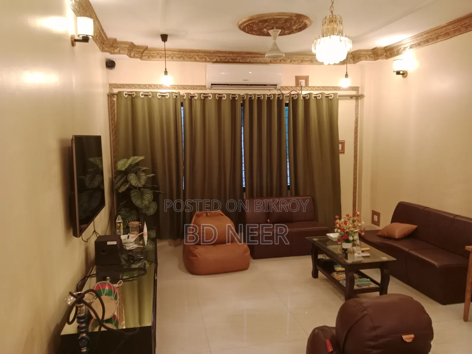 Furnished 3-bedroom Apartment in Gulshan for Rent in Gulshan