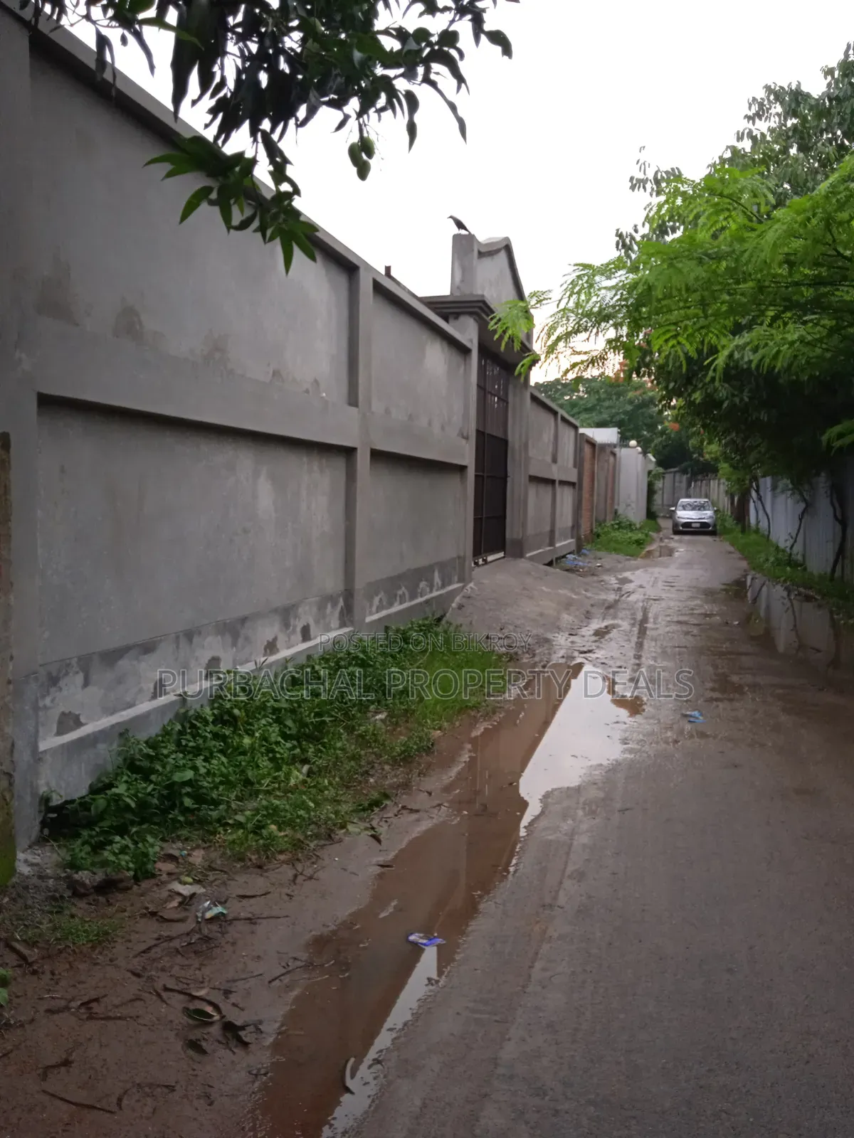 7.50 decimal land for sale near Purbachal, Jalsiri Abashon with boundary wall in Jalshiri Abason