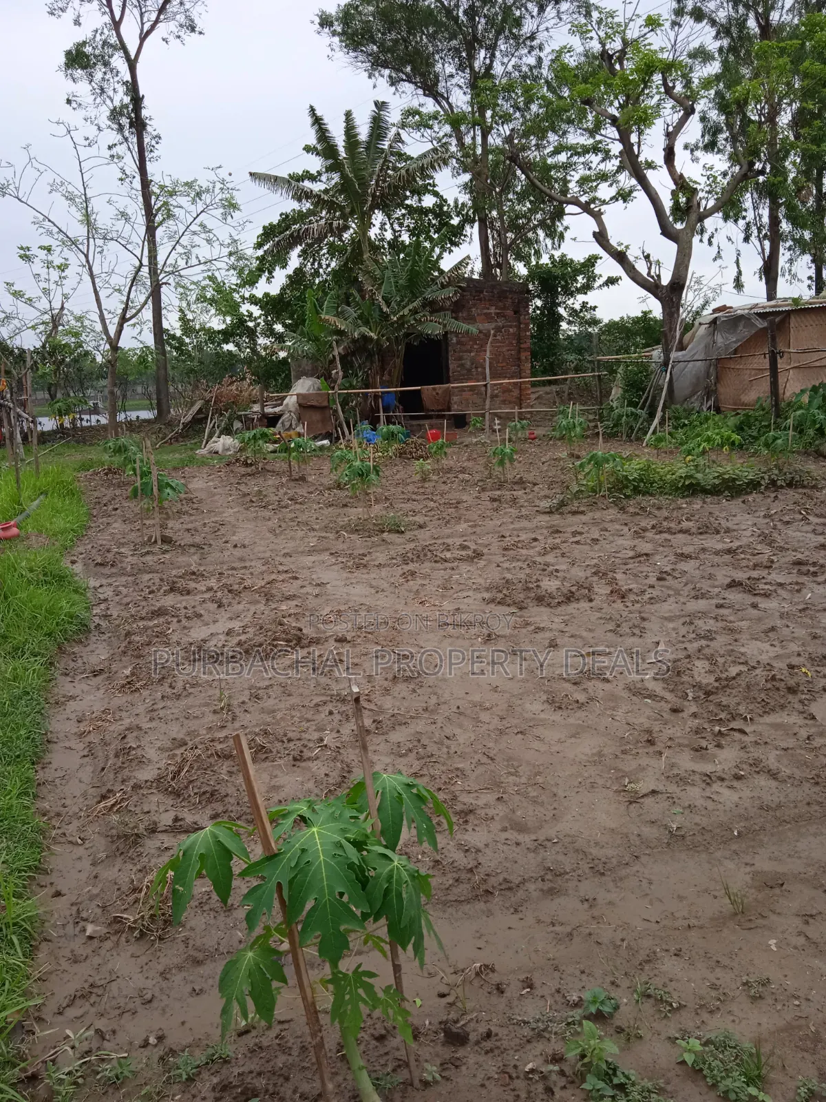 7.50 decimal land for sale near Purbachal, Jalsiri Abashon with boundary wall in Jalshiri Abason