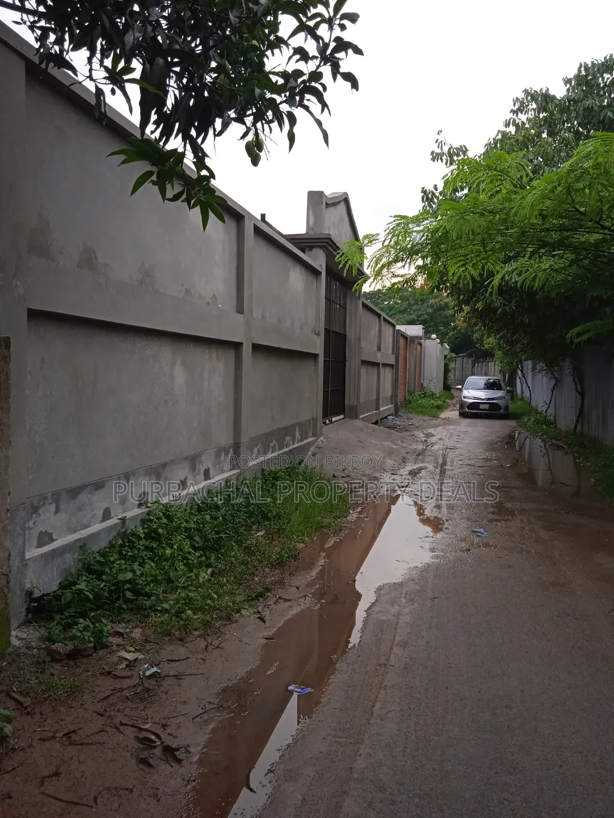 7.50 decimal land for sale near Purbachal, Jalsiri Abashon with boundary wall in Jalshiri Abason