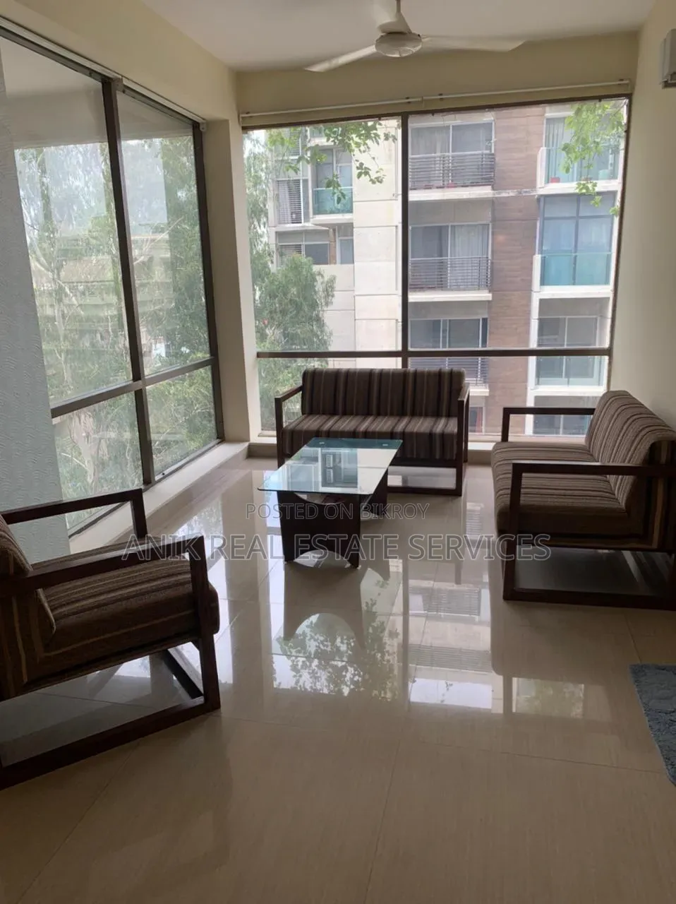 Furnished 3-bedroom Apartment in Anik Real Estate, Baridhara for Rent in Baridhara