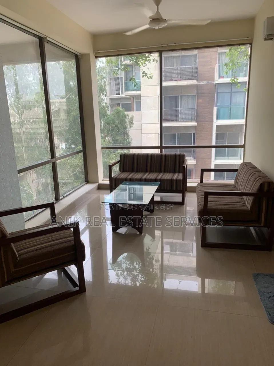 Furnished 3-bedroom Apartment in Anik Real Estate, Baridhara for Rent in Baridhara
