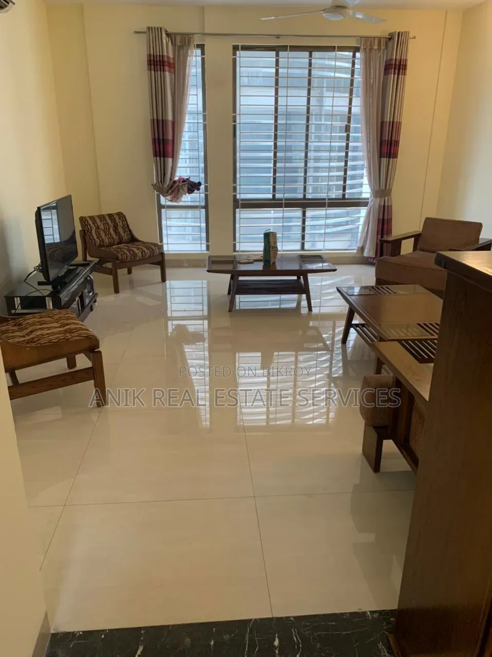 Furnished 3-bedroom Apartment in Anik Real Estate, Baridhara for Rent in Baridhara